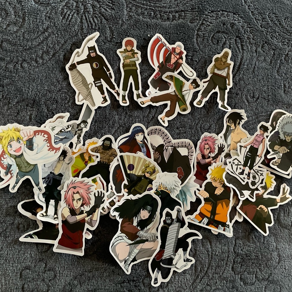 30pc naruto stickers
